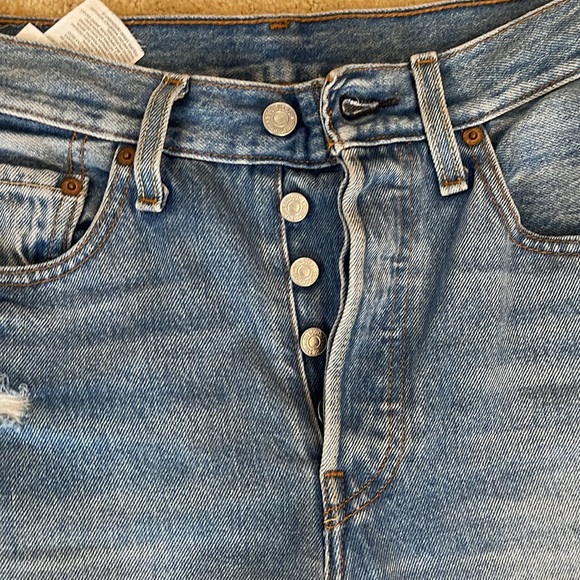 Levi’s 501 Skinny Jeans in Old Hangouts Wash 27 - Picture 5 of 7